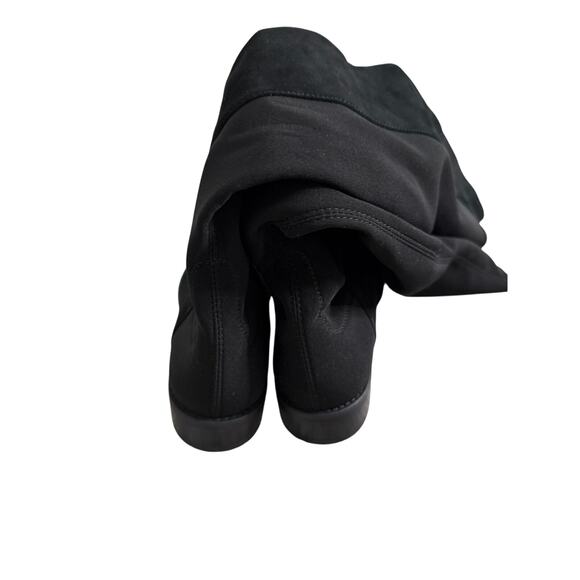 Stuart Weitzman 5050 Boot Over The Knee Leather Suede Size 5.5 Block Heel NEW - Picture 5 of 8